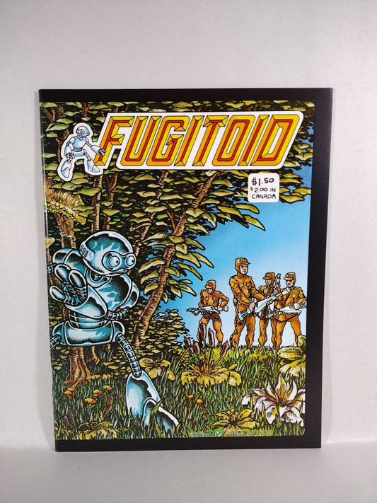 Fugitoid #1 (1985) Mirage Magazine Comic TMNT Triceritons 1st Appearance VF-NM