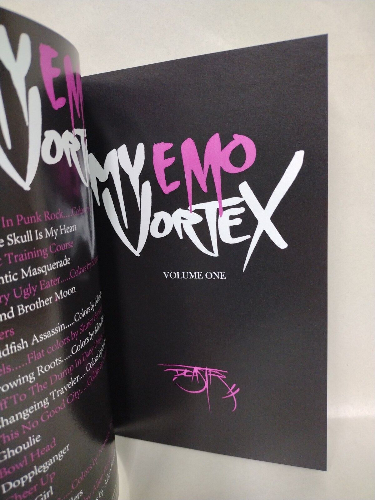 MY EMO VORTEX #1 (2016) ZS Studios Sketch Cover W Original Seer Art Dave Castr