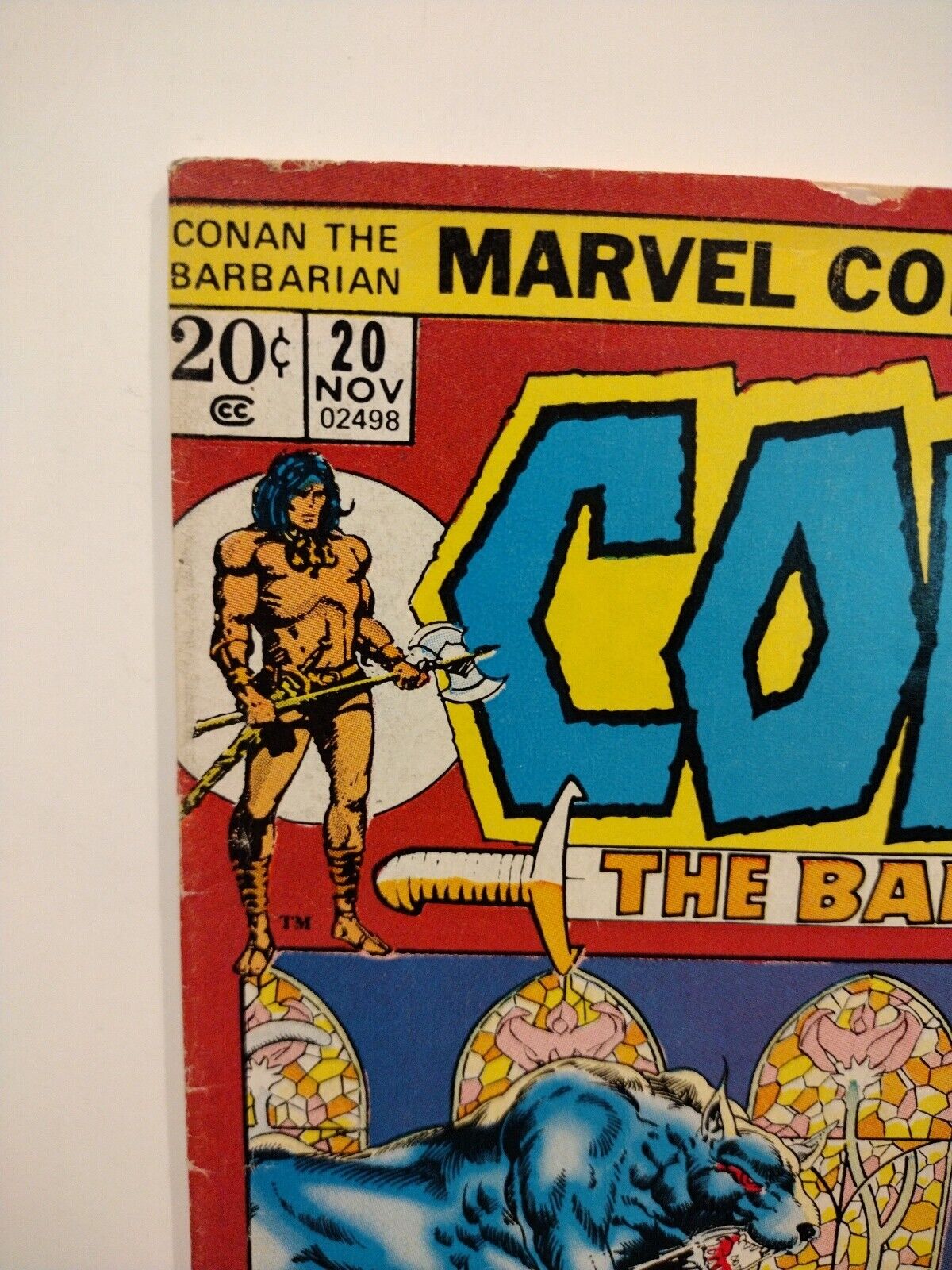 Conan #20 (1972) Bronze Age Marvel Comic Roy Thomas Barry Windsor-Smith