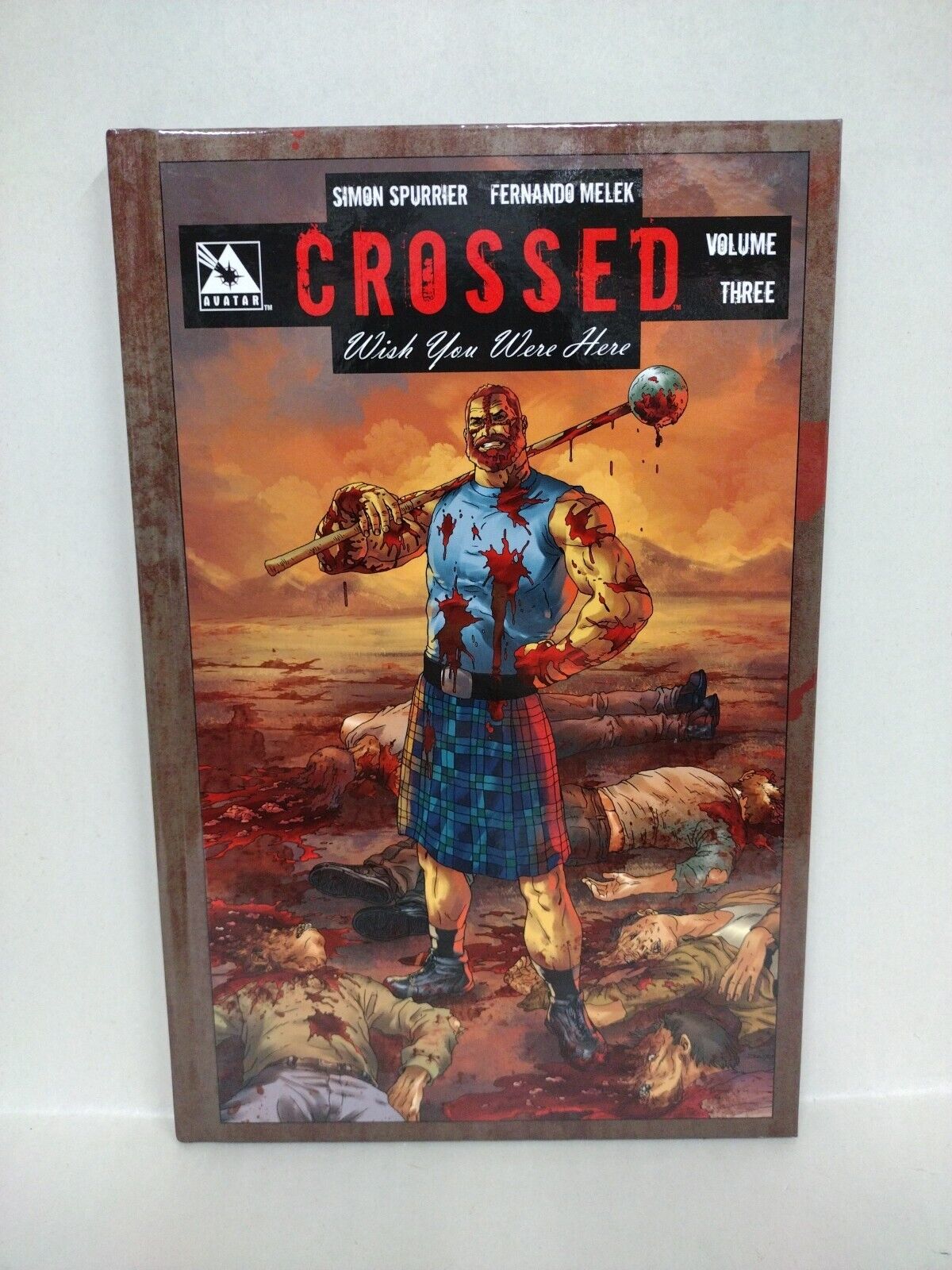 Crossed Wish You Were Here (2012) Complete Avatar Press HC Set Vol 1 2 3 4 New