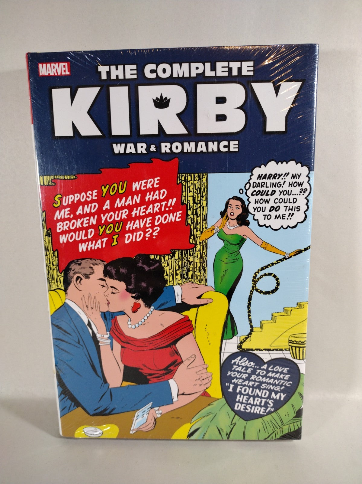Complete Kirby War & Romance Marvel Omnibus HC DM Variant New Sealed