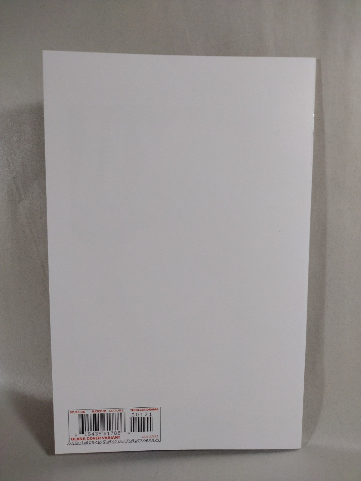 The XII #1 Alterna Comic Blank Sketch Variant Cover Trahey New NM