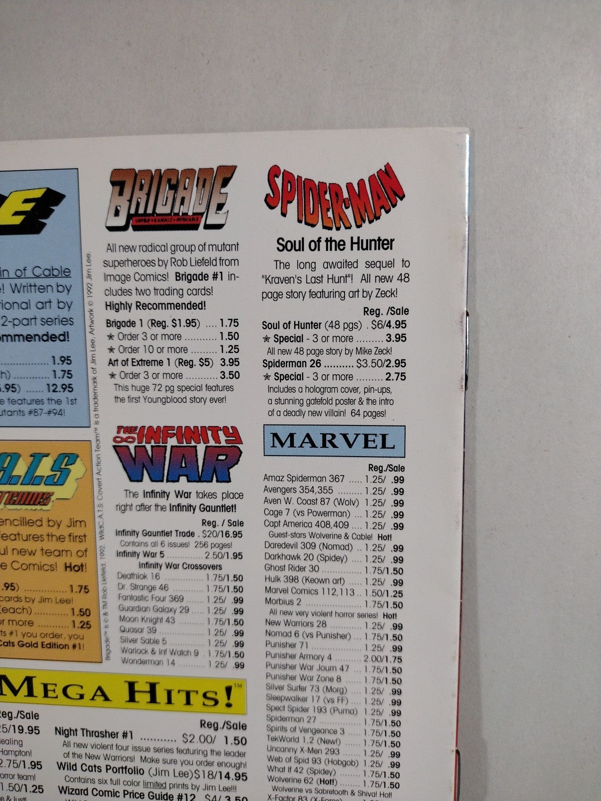 Rare Wizard Magazine (1992) Jim Lee All-Star Fanfest San Diego Padres Giveaway