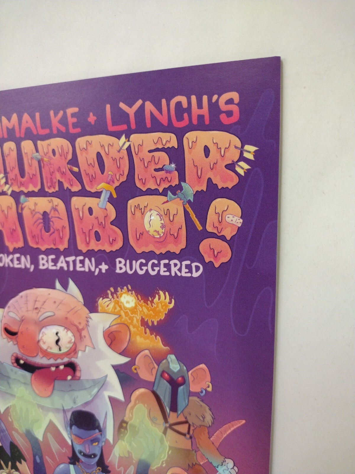 Murder Hobo 1 (2020) Broken Beaten Buggered Scout Comic Schmalke Lynch NM Signed