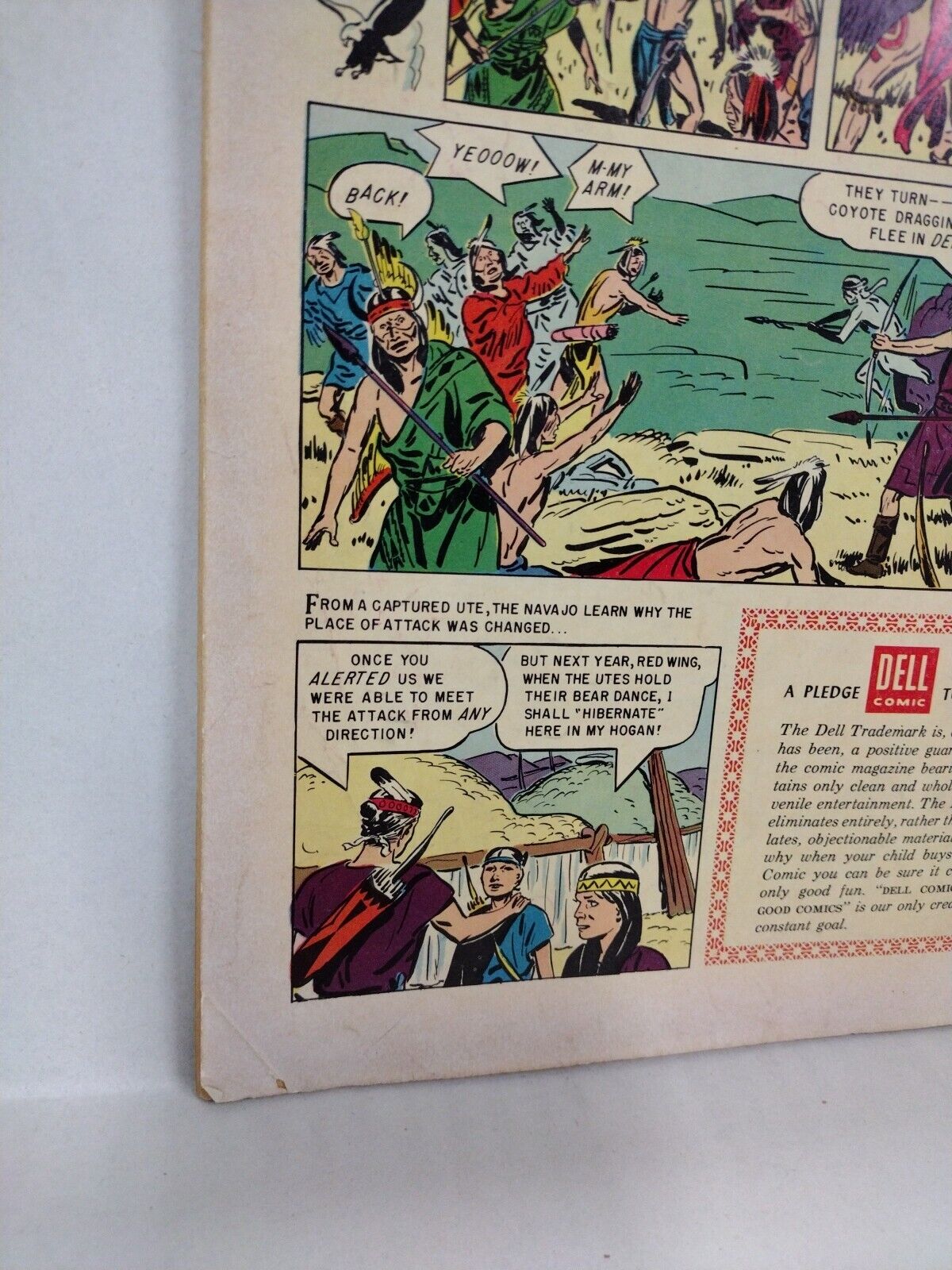 Indian Chief #20 (1955) Dell Comics John Daly 