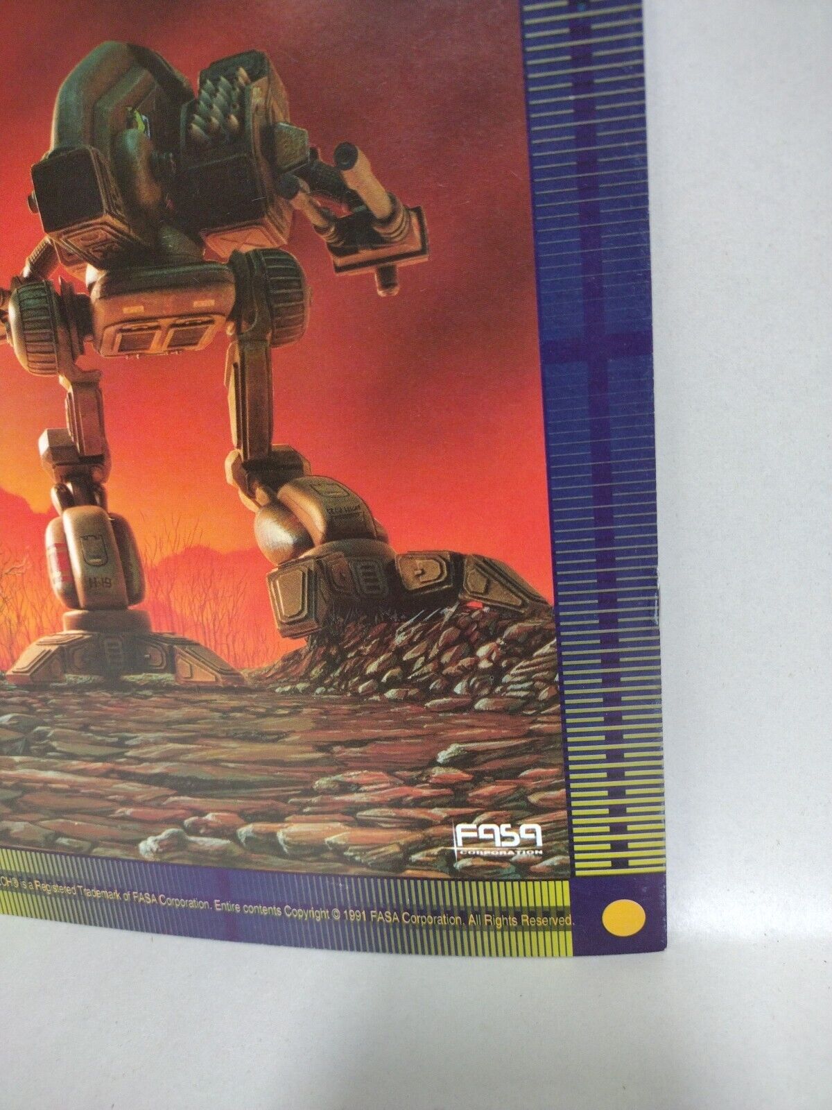 World Of Battletech (1991) FASA RPG Promo Intro Magazine Booklet Zeleznik Venter