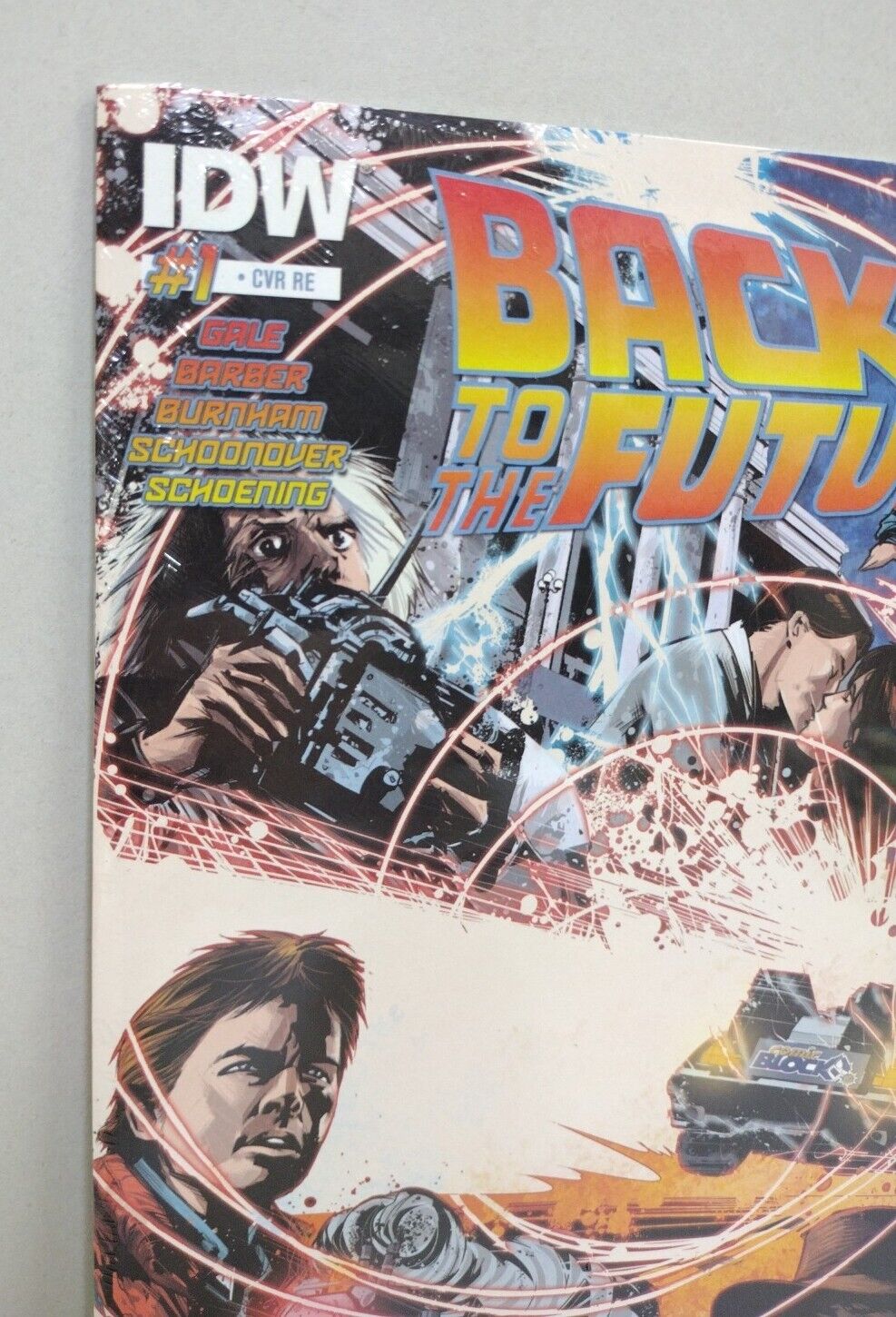 Back to the Future #1 Nerd Block Variant Comic IDW NEW SEALED