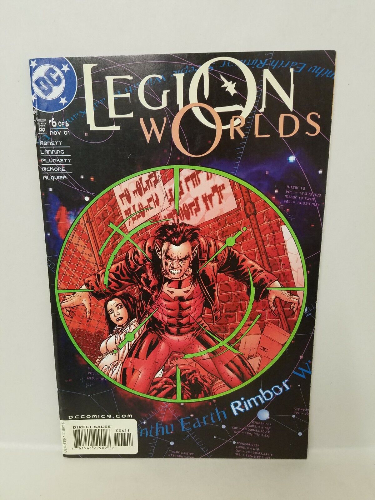 Legion Worlds (2001) DC Comic Lot Set #2 3 4 5 6 Last issue Abnett & Lanning 