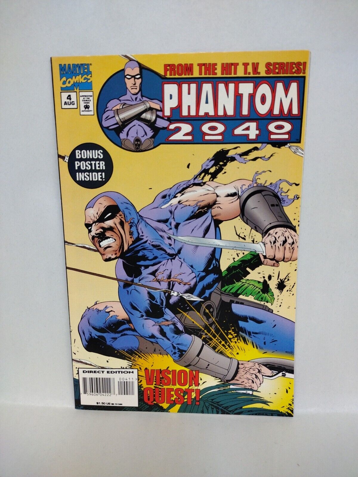 Phantom 2040 (1996) Complete Marvel Comic Set #1 2 3 4 W Pin-ups 