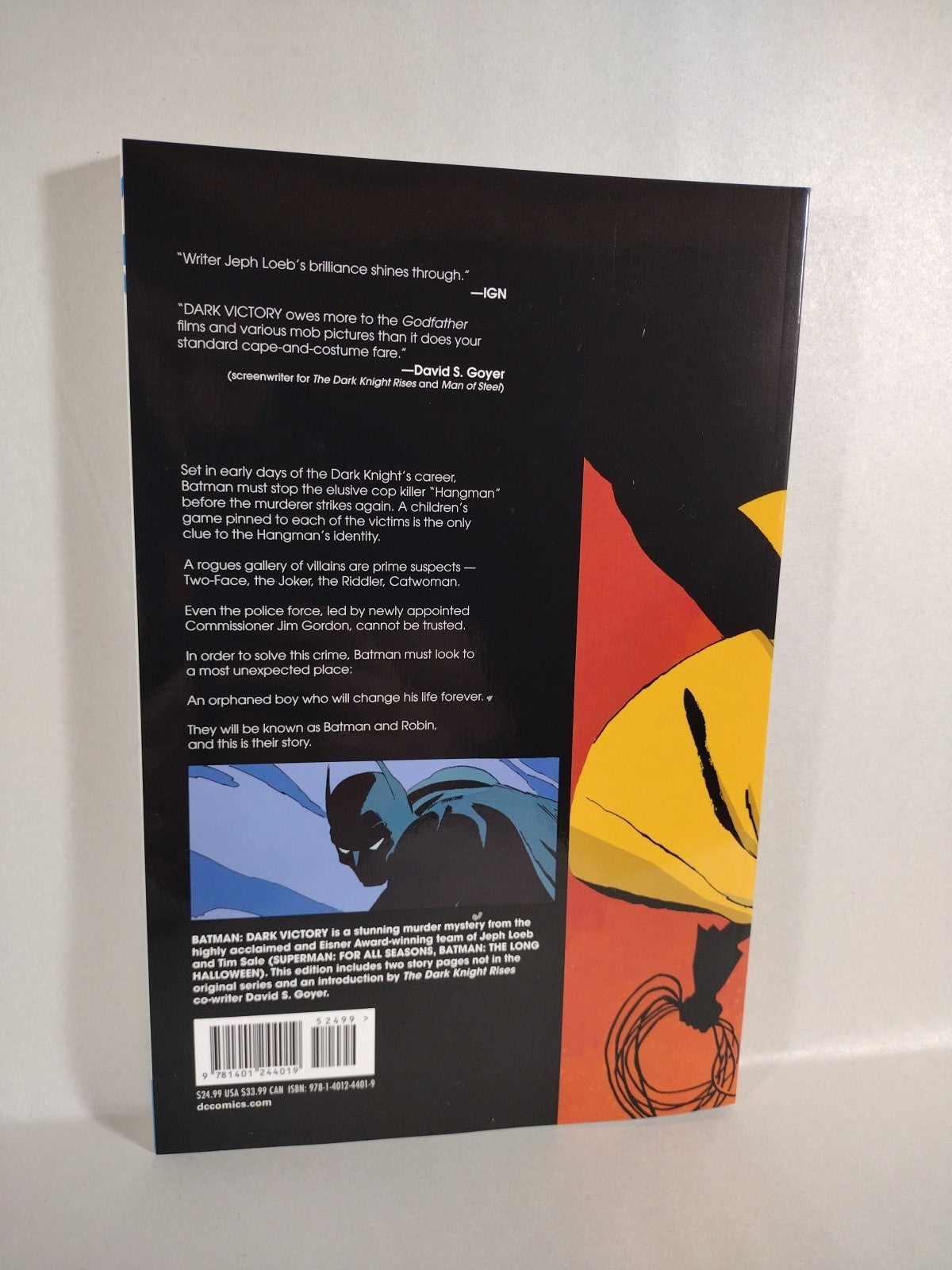 Batman Dark Victory (2014) DC Comics TPB Jeph Loeb Tim Sale New