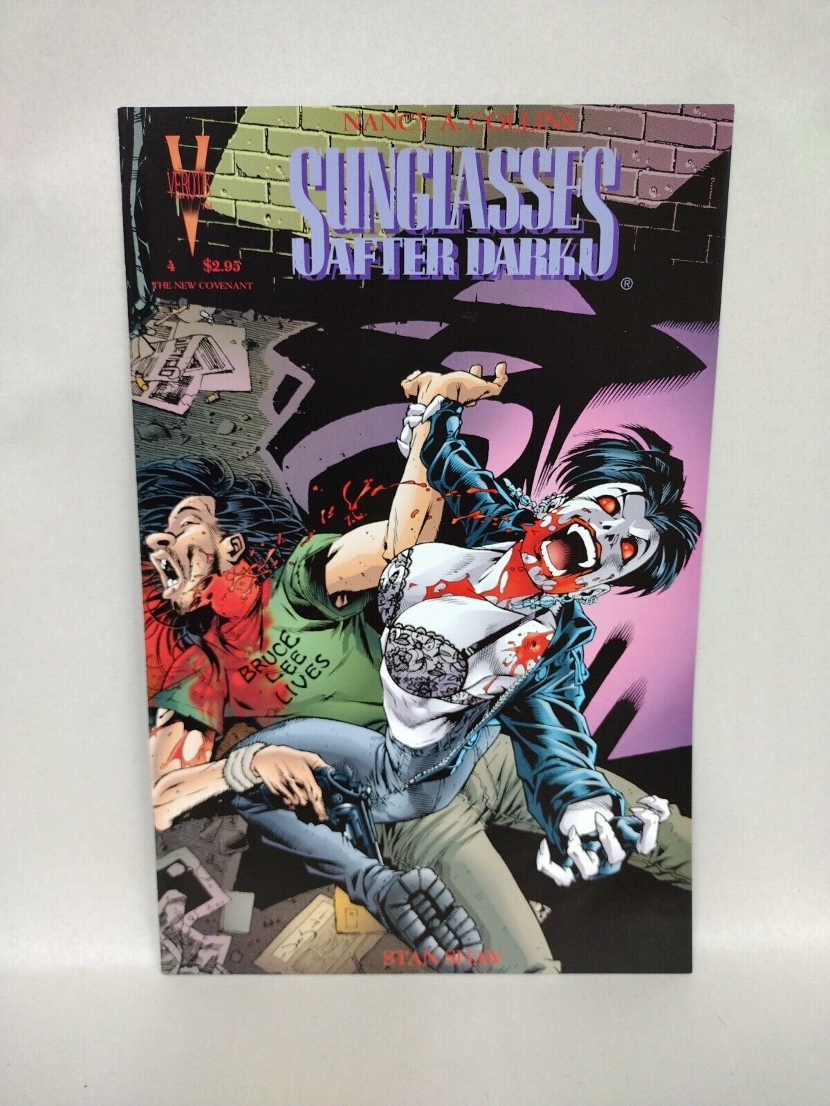 Sunglasses After Dark (1995) Verotik Comic Lot Set #1 2 4 5 Nancy Collins Shaw