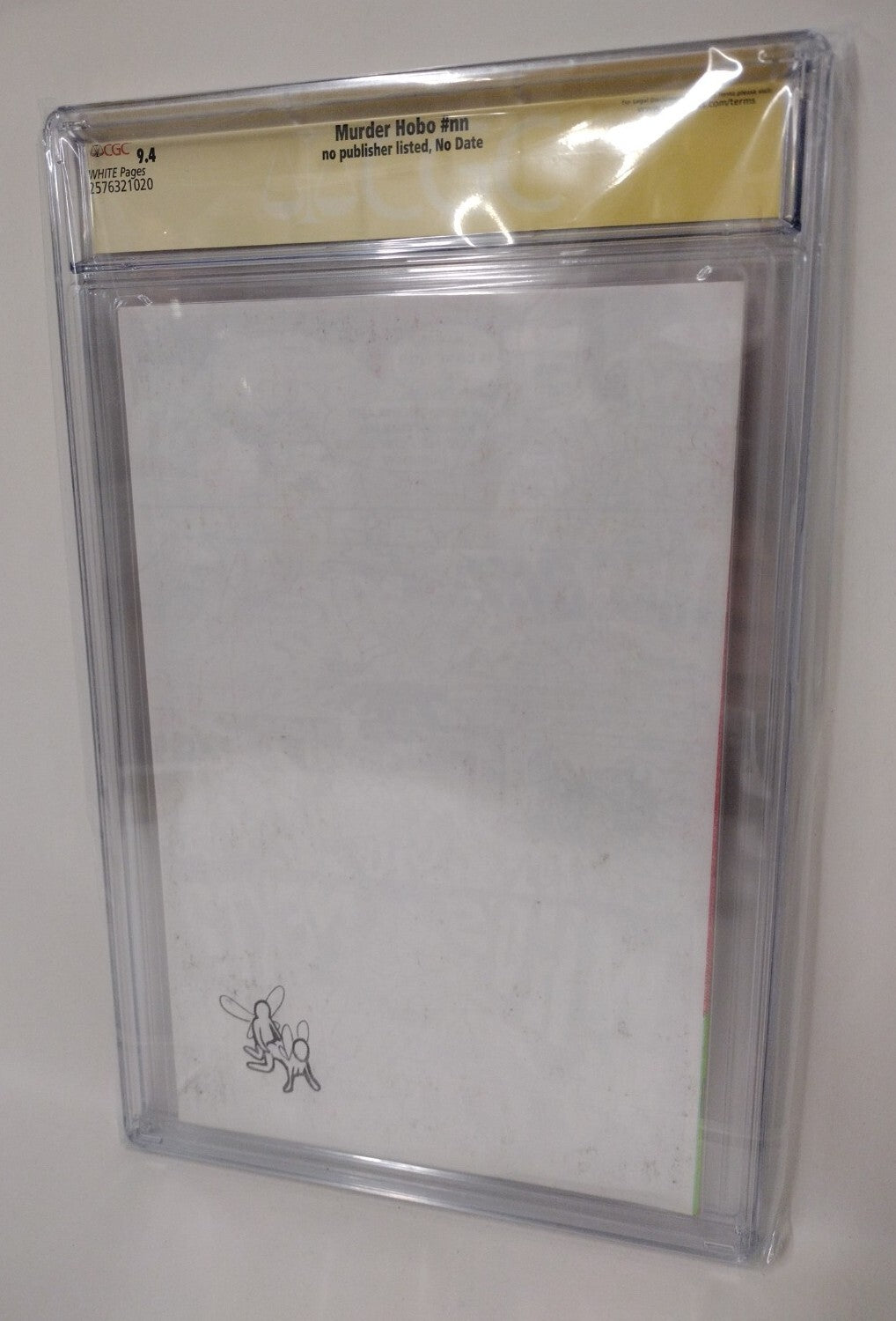 Murder Hobo Ash Can (2020) 9.4 CGC SS Joseph Schmalke Jason Lynch 1st Appearance