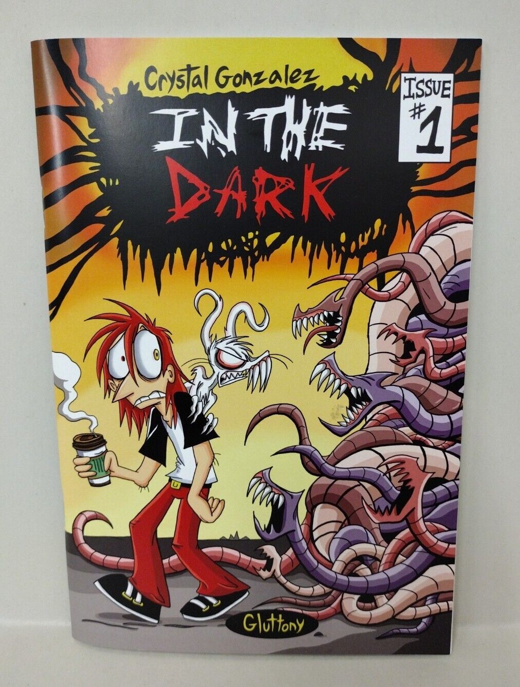 In The Dark (2018) Cartoon Horror Comic Lot Set #1 2 3 Crystal Gonzalez