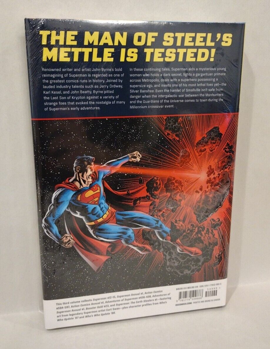 Superman The Man of Steel Vol 3 DC Comics Hardcover John Byrne Ordway New Sealed