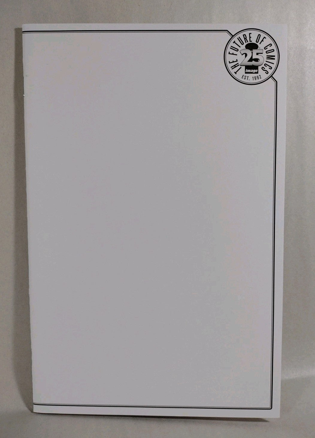 Plastic #1 (2017) Image Comic Blind Box 25th Anniversary Blank Cover Variant NM