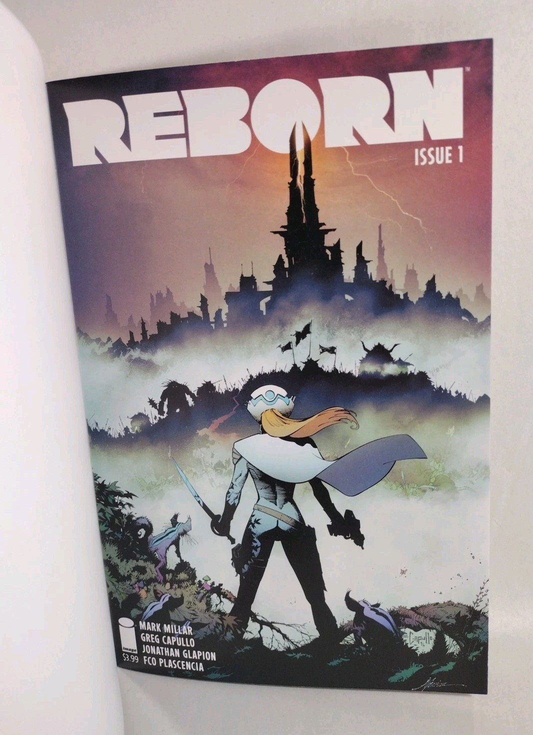 Reborn #1 (2016) Image Comic Blank Sketch Cover Variant Millarworld New NM