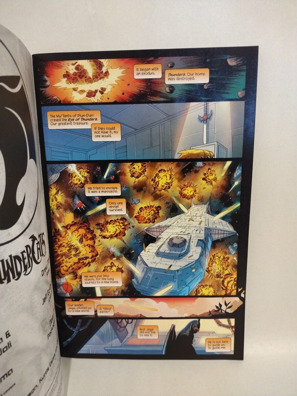 Thundercats #1 (2024) Dynamite Sketch Cover Comic W Original DCastr Slithe Art