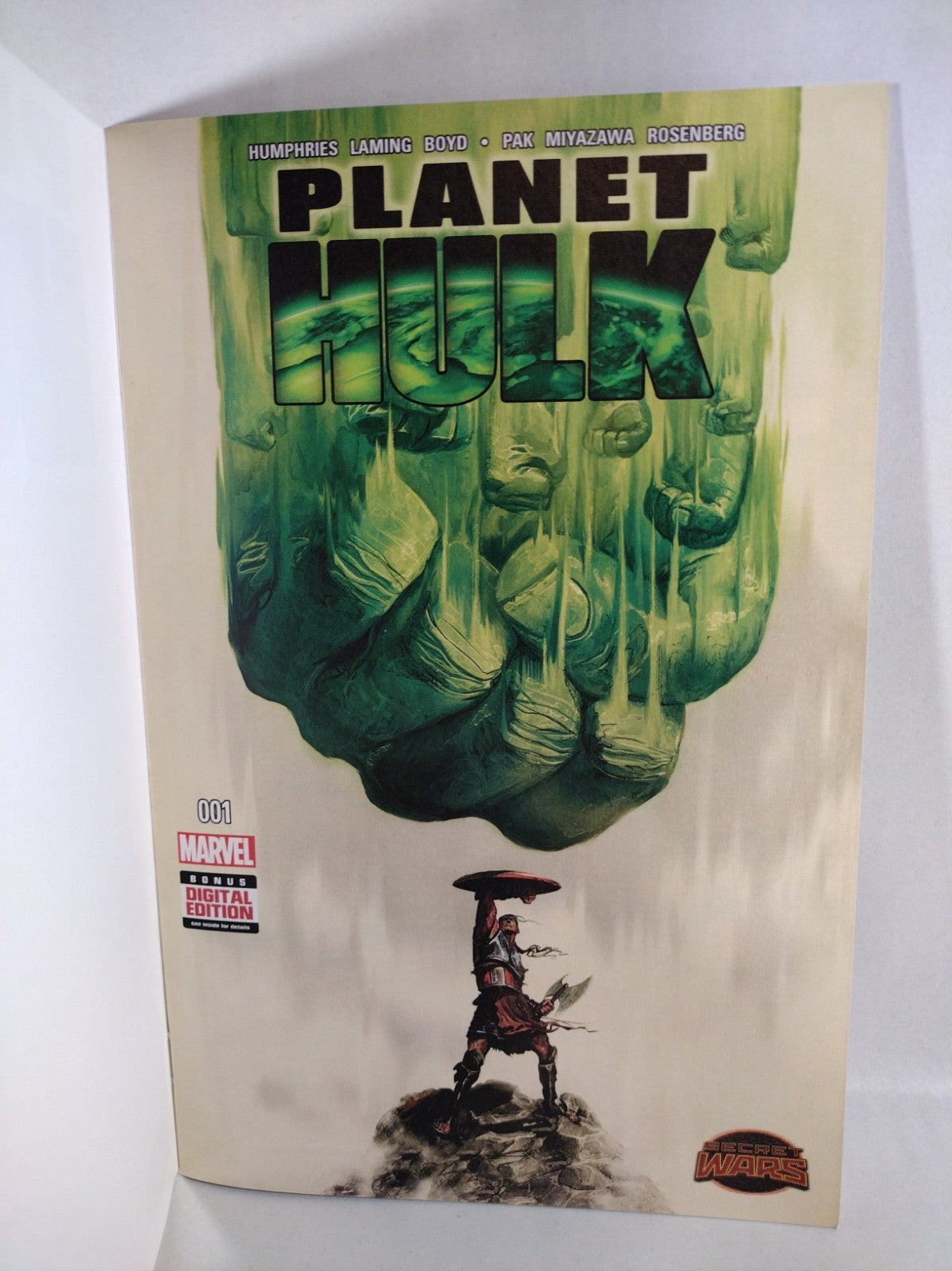 Planet Hulk #1 (2015) Marvel Comic Blank Sketch Variant Cover NM