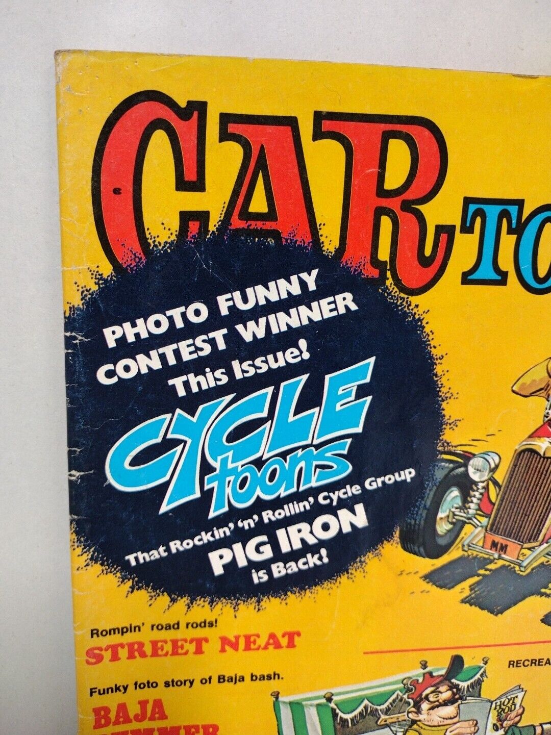 CAR Toons (1974) #79 Petersen Publishing B Steffenhagen Mike Arens Cycle Toons