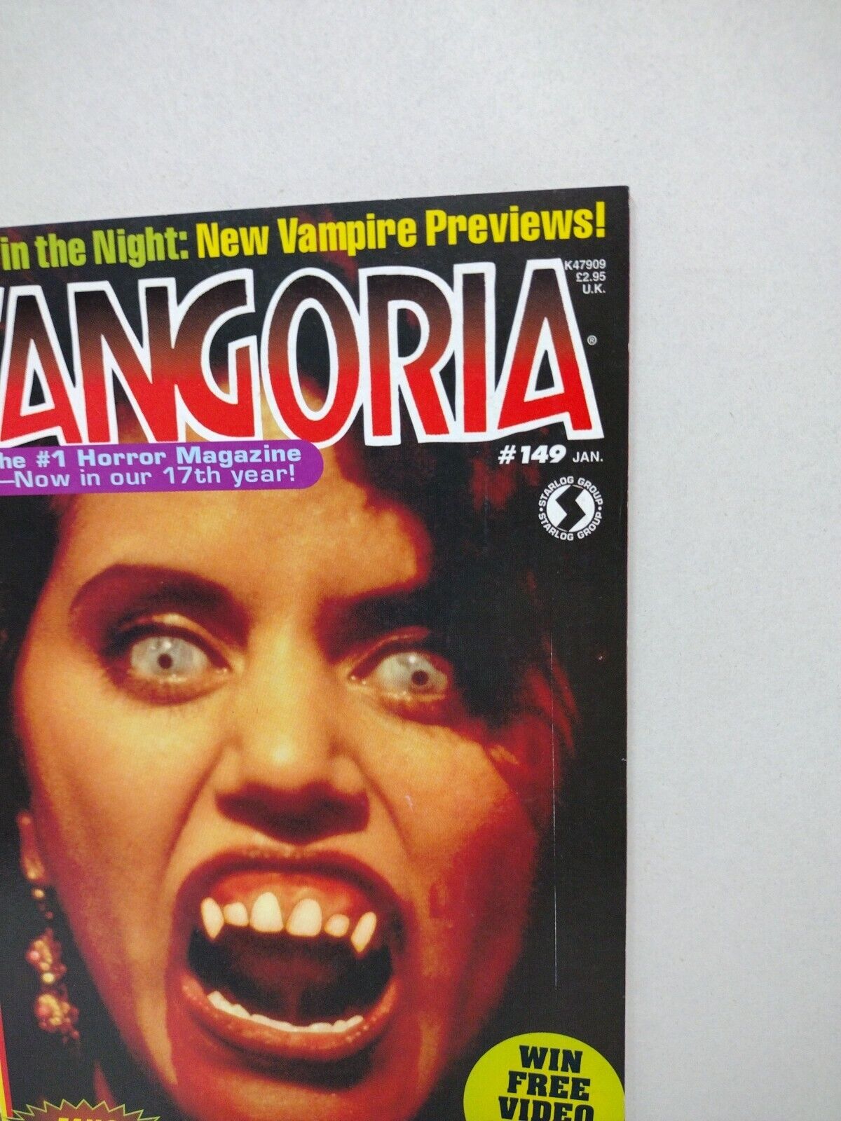 FANGORIA Magazine #149 (1996) Vampire Theme Issue Quentin Tarantino VF