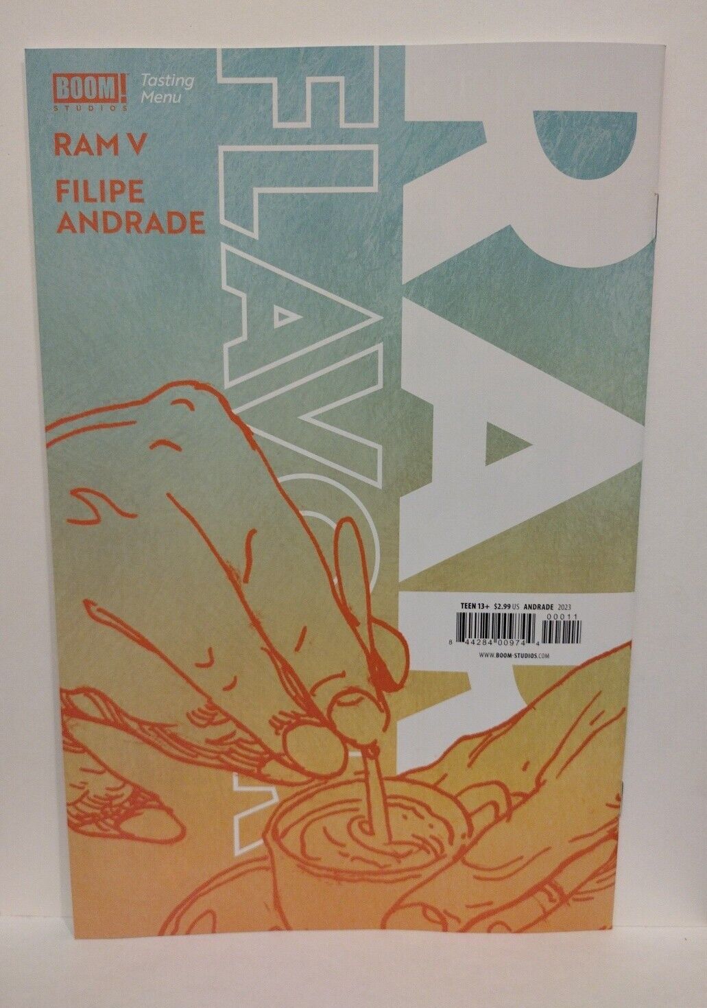 Rare Flavours Tasting Menu (2023) Boom Comic  Ashcan Filipe Andrade NM