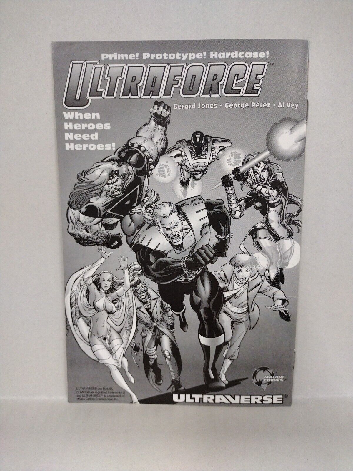 Ultraforce (1994) Malibu Comic Ashcan Lot Set 0a 0b Hostile Takeover Limited Ed