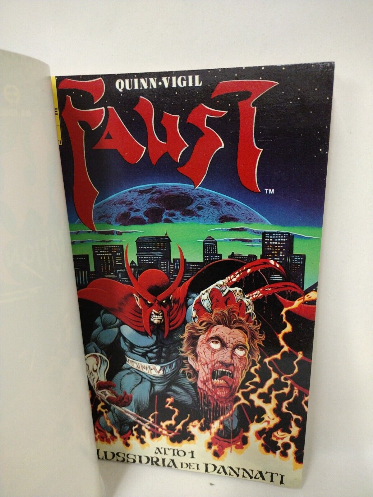 Faust Ultra Rare Rebel Studios Italian Import Collection Edition TPB Lot #1 & 3