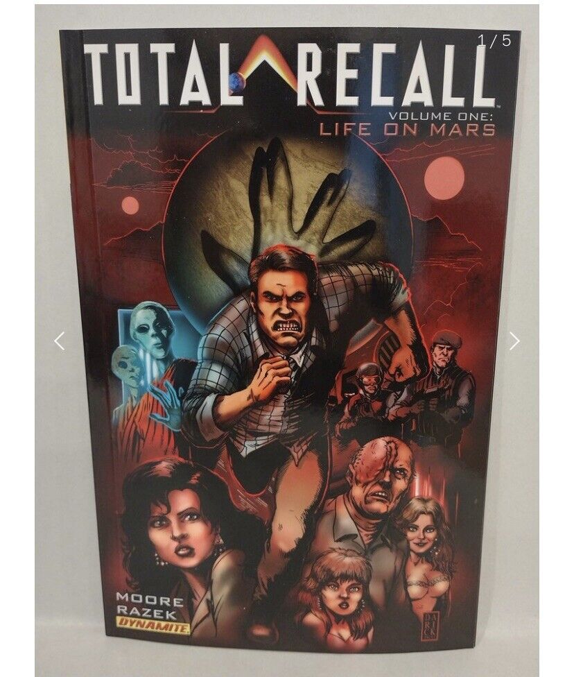 Total Recall (2012) Life On Mars TPB ARG Signed and Numbered Edition.