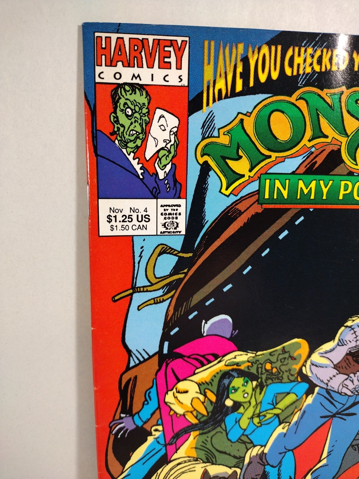 Monster In My Pocket (1991) Complete Harvey Comic Lot #1 2 3 4 VF NM