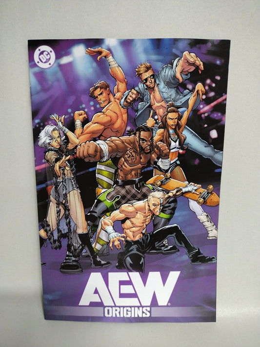 AEW Origins (2024) DC Wrestling Promotional Comic New NM