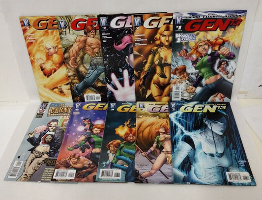 Gen 13 (2006) Wildstorm Comic Lot 1 2 3 4 5 6 7 8 9 Carny Folk #1 Gail Simone