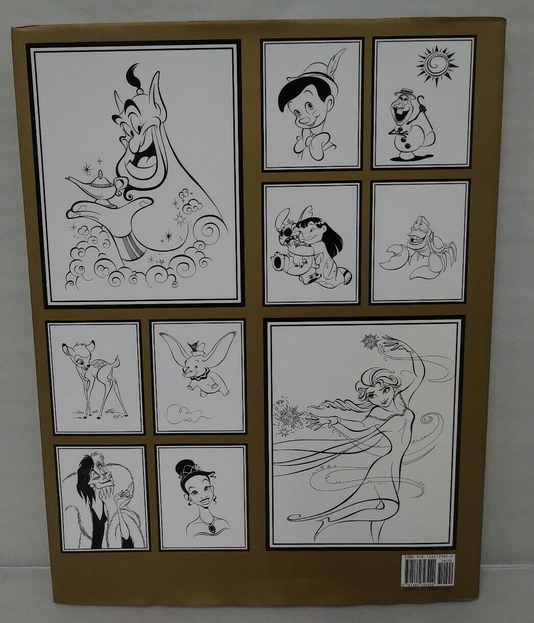 An Animator's Gallery Eric Goldberg Draws the Disney Characters (2015) Hardcover