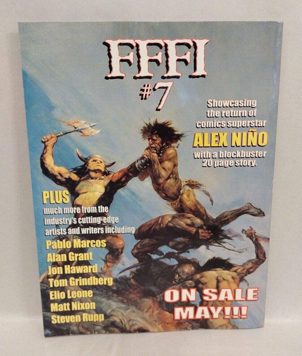 FRANK FRAZETTA FANTASY ILLUSTRATED Comic Magazine (1998) #1 3 4 5 6 