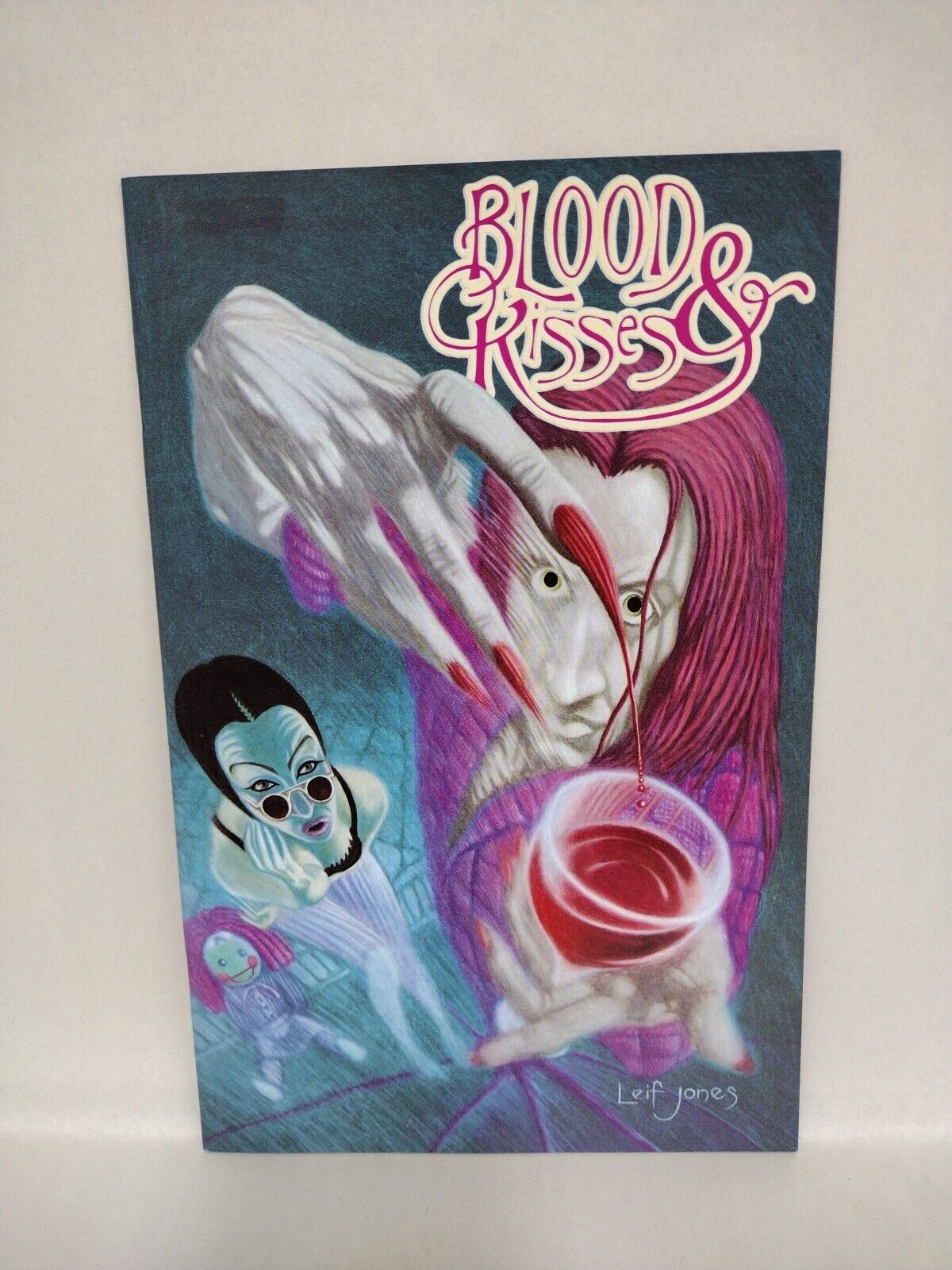 Blood And Kisses (1993) Complete Fantaco Vampire Comic Set #0 1 2 3 Lief Jones