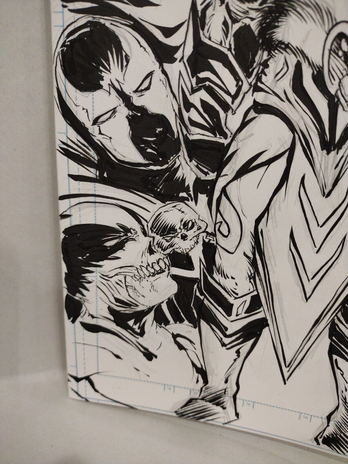 Spawn 339 (2023) Image Comic Blank Cover Variant w Original Dave Castr Art