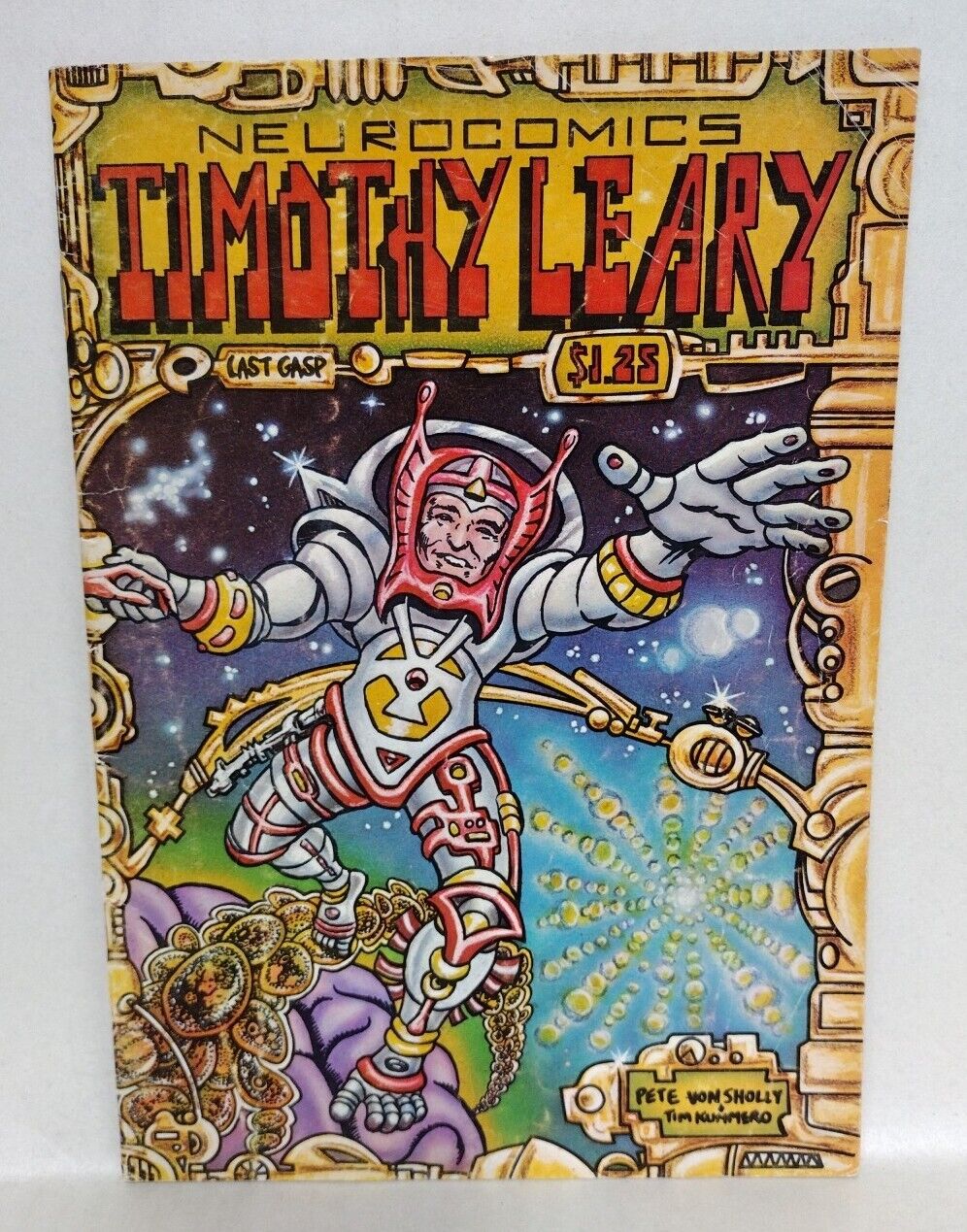 Neurocomics Timothy Leary #1 (1979) Last Gasp George DiCaprio Underground Comic