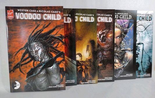 Voodoo Child (2007) Complete Nicolas Cage Virgin Comic Series #1 2 3 4 5 6 VF-NM