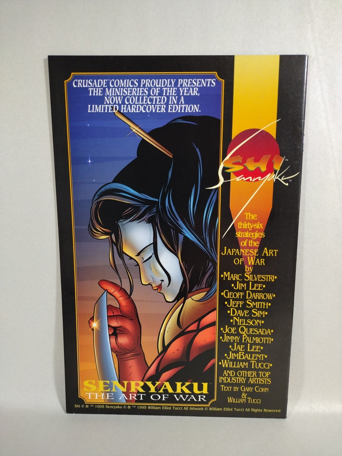 Tomoe (1995) Crusade Comic Lot Set #1 2 3 0 1st Appearance Shi 4 + One-Shots 