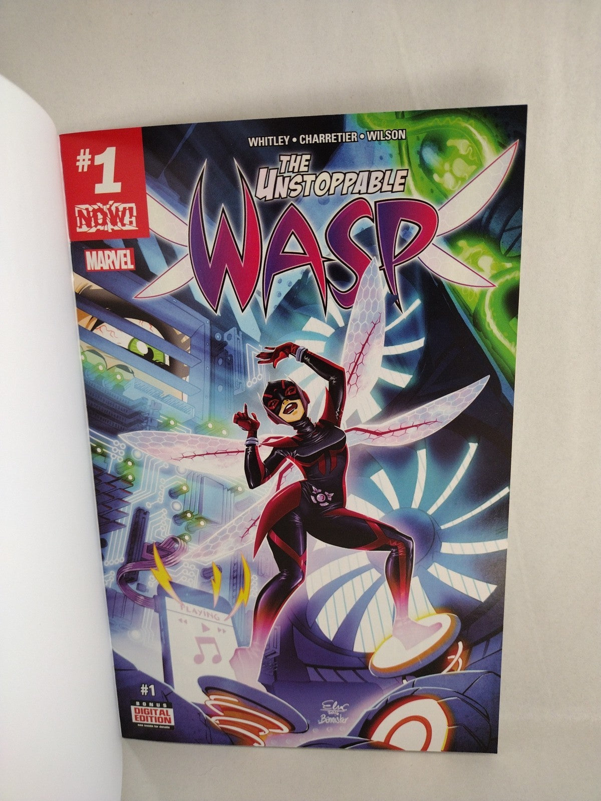 Unstoppable Wasp #1 (2017) Marvel Comic Blank Sketch Variant Cover NM