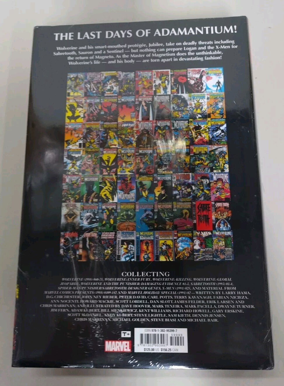 Wolverine Omnibus Vol 4 Marvel Universe Larry Hama Adam Kubert HC New Sealed