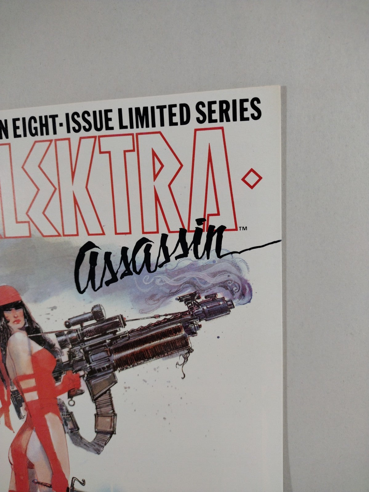 Elektra: Assassin #1 (1986) Marvel Epic Comic Bill Sienkiewicz Iconic Cover NM