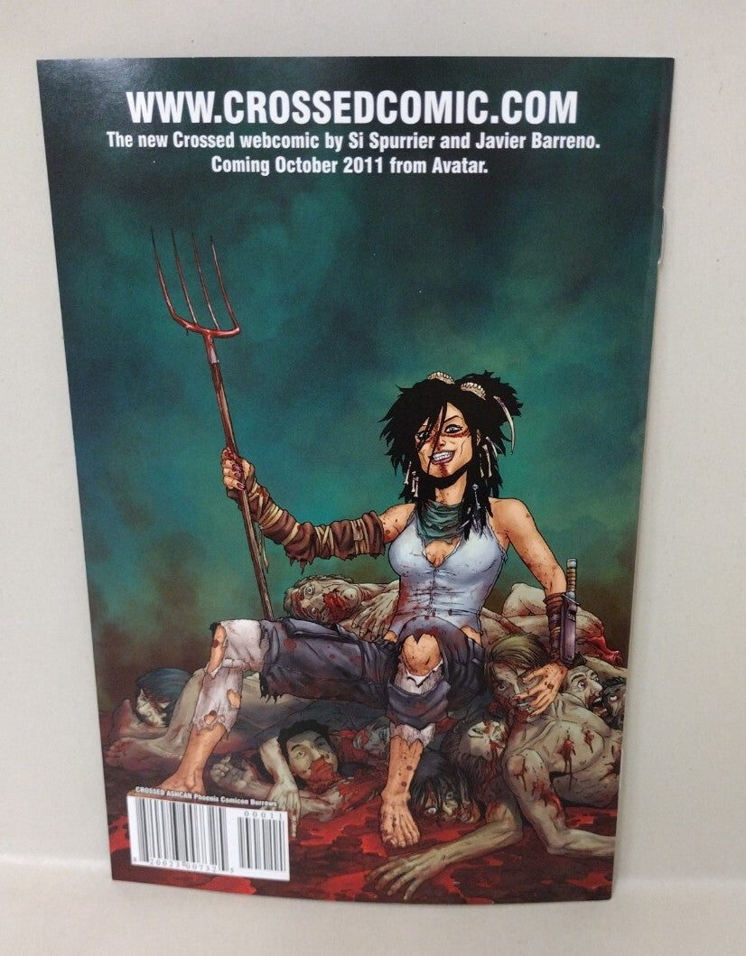 Crossed Wish You Were Here (2011) Ashcan Set SDCC Phoenix Comic Con NM