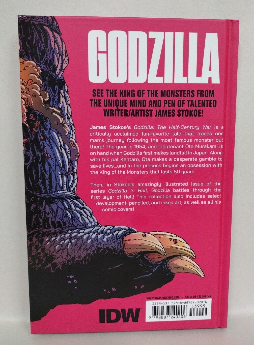 Godzilla by James Stokoe Deluxe Edition (2023) Hardcover Half Century War New