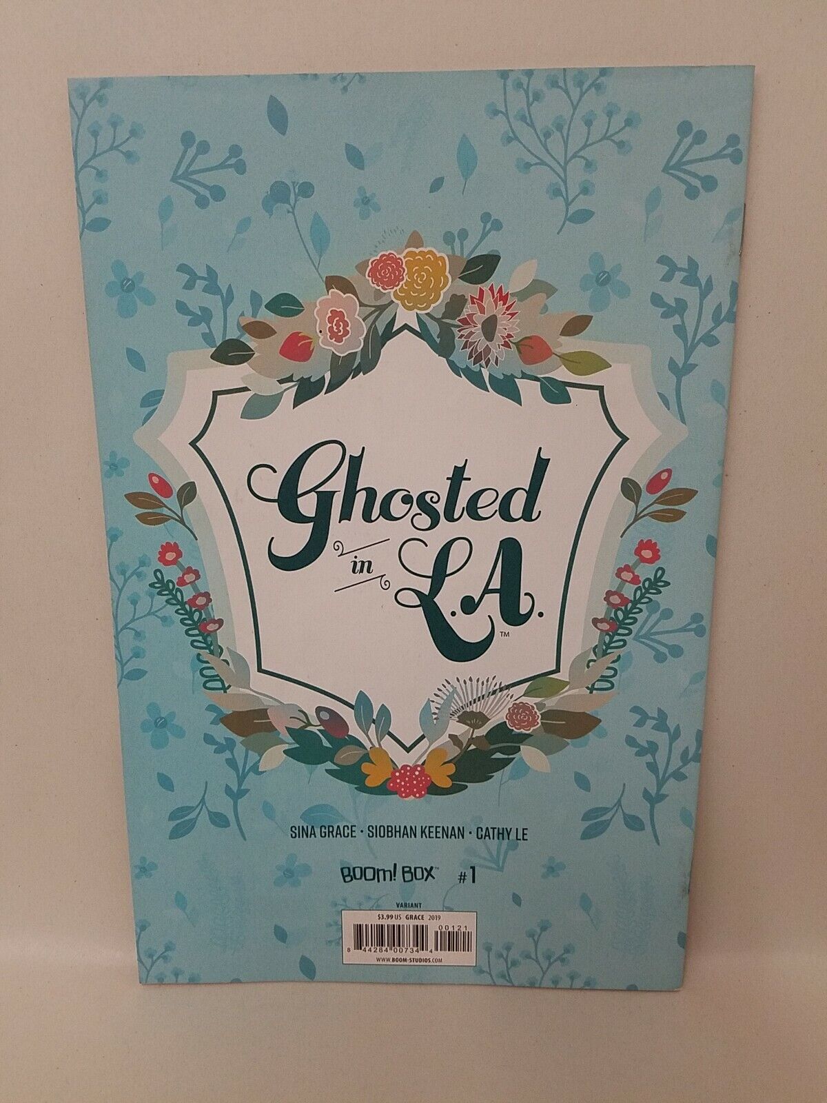 Ghosted In LA #1 (2019) Set of 3 Covers A B FOC Variant Sina Grace Keenan BOOM