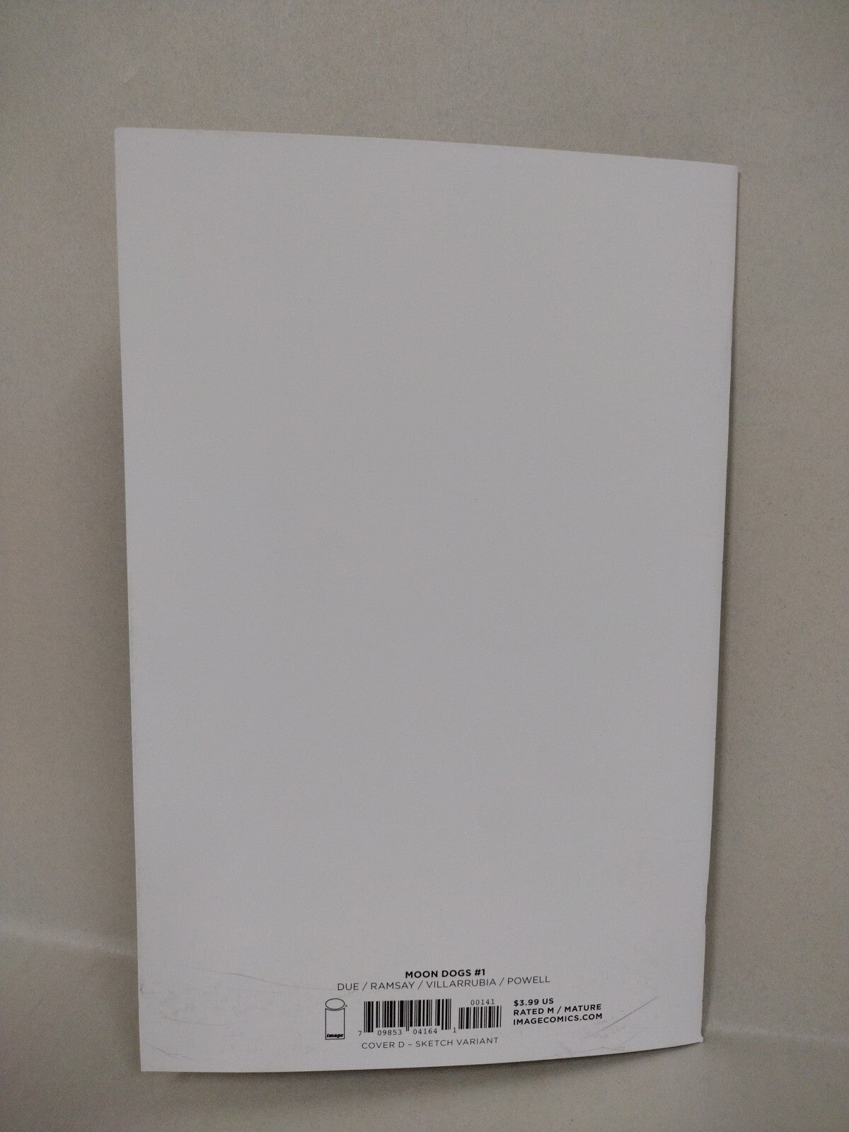 Moon Dogs 1 Horizon Experiment Image Comic Sketch Variant W Original DCastr Art