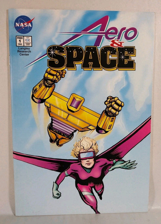 Aero & Space #1 (1992) NASA Langley Research Center Promo Comic