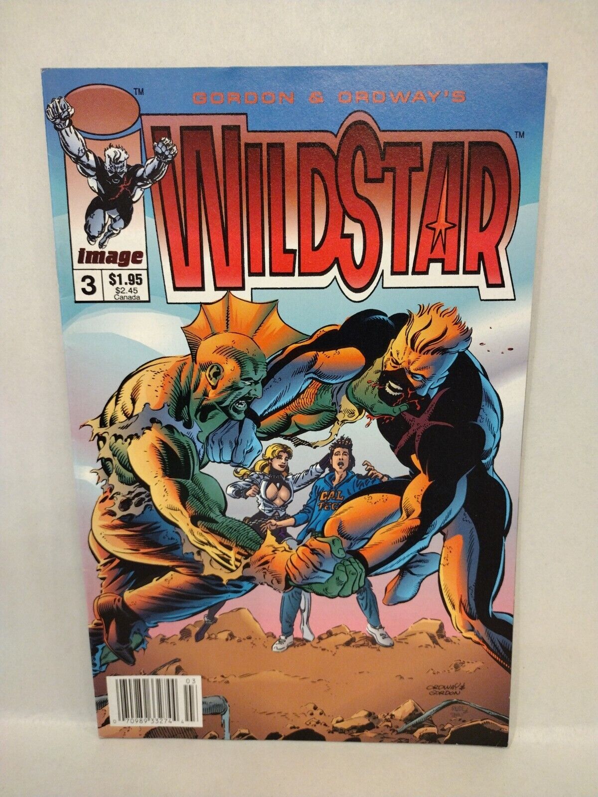 Wildstar Sky Zero (1993) #1 3 Newstand Image Comic Lot Jerry Ordway Al Gordon 