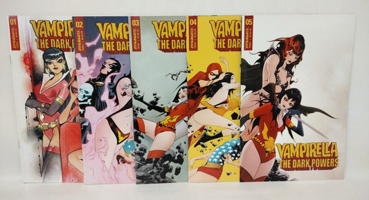 VAMPIRELLA THE DARK POWERS (2020) Complete Dynamite Comic Mini-series #1 2 3 4 5