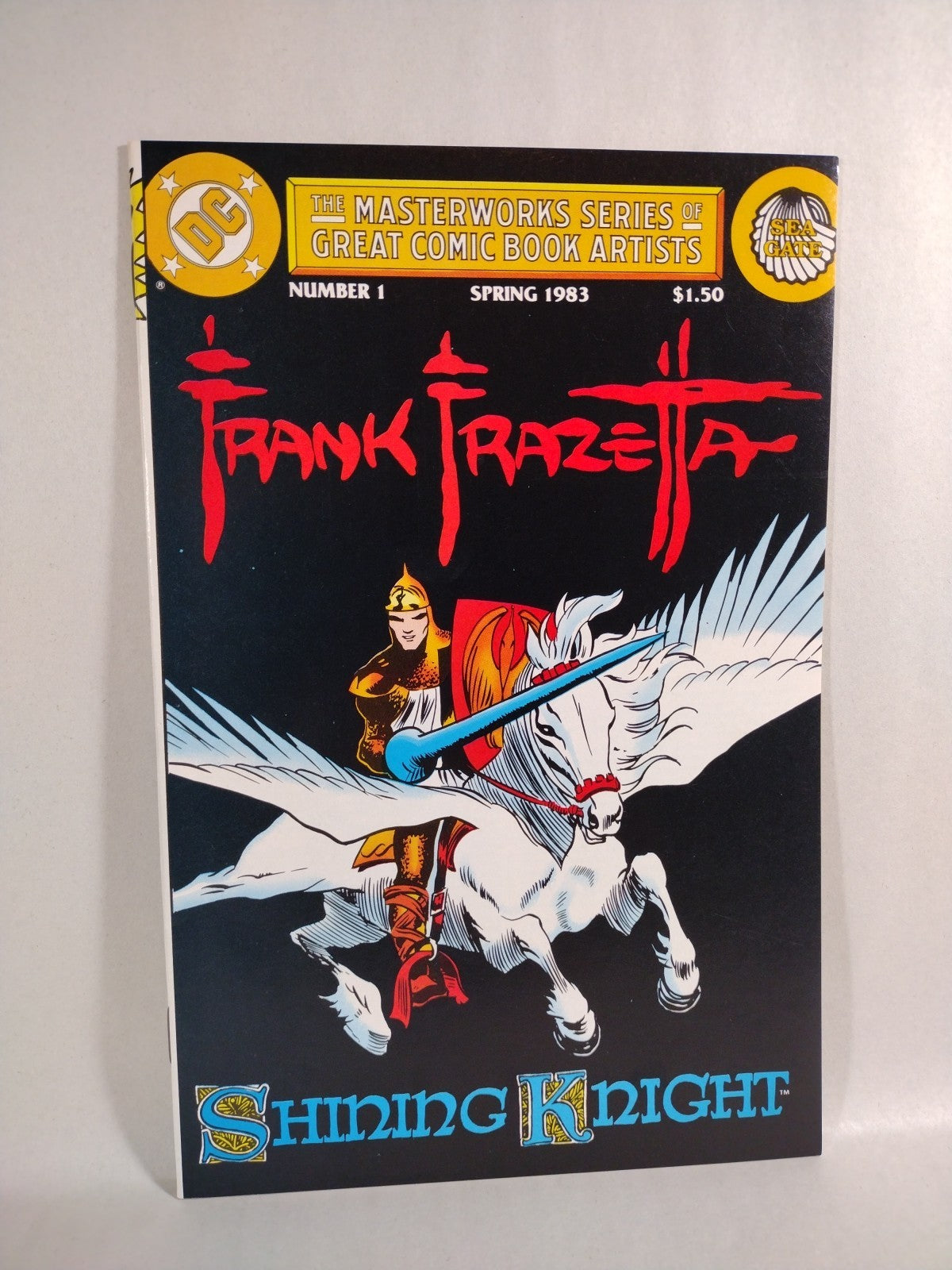 Frank Frazetta (1983) DC Comic Lot Set Shining Knight VF-NM