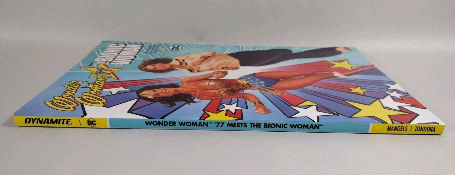 Wonder Woman '77 Meets The Bionic Woman (2017) Dynamite TPB Alex Ross Cover New